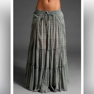 Free People Isn’t She Peasant Tiered Maxi Skirt